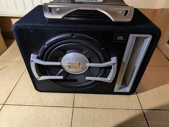 Subwoofer JBL GTO1204BR + zosilňovač JBL GTO 3501