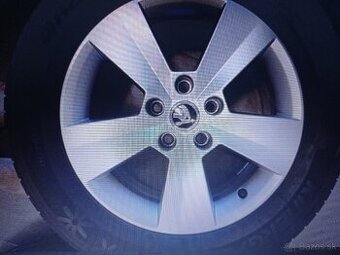 Alu kolesá na škoda superb letne