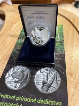 Predaj SR 10 EUR Bukové pralesy proof 2015