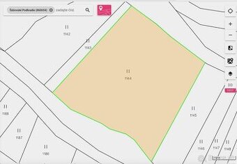 VEĽKÝ STAVEBNÝ POZEMOK (2178 m2) NA VÝSTAVBU DOMU V ZH