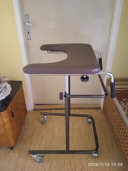 Zdravotné chodítko a toaletná stolička