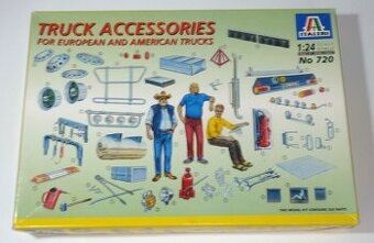 Predám plastikové Vybavenie kamionov 1:24 od Italeri