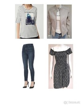 Dámske oblečenie veľkosť XS, všetko nové, s etiketou