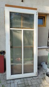 Použité plastové balkónové dvere