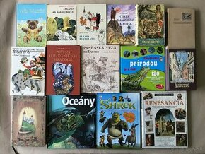 Môj macík, Shrek, Foglar, Jules Verne, Kniha džunglí, Pippi