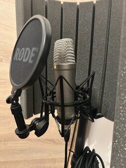 SET na nahrávanie audia (RODE FOCUSRITE + doplnky)