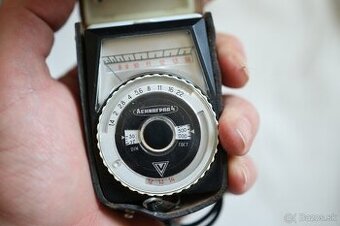 Expozimeter Leningrad 4 (kožený obal, šnúrka)