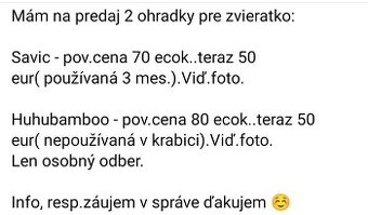 Ohrádka, voliera