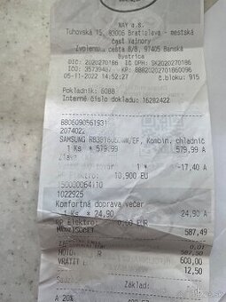 Chladnička samsung