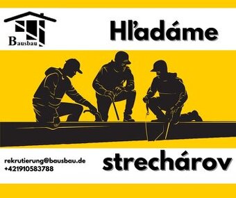 Hľadáme 2 strechárov na šikmé strechy Wietz