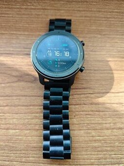 Amazfit GTR Smart hodinky s gps, kovový remienok