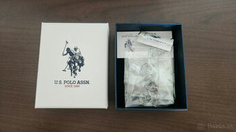 US Polo Assn. - set náušnice a retiazka