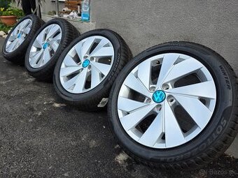Nové Zimné kolesá VW Golf 7,8 5x112 r17 nove pneu 205/50 r17