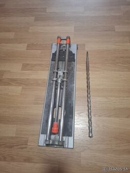 Rezačka na parkety + XXL vrtáky = 10 €