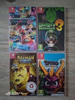 Nintendo switch hry - AKTUALNE