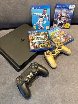 Playstation 4 + hry (100% stav)