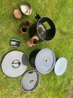 Kotlík na guláš + doplnky – kompletná sada