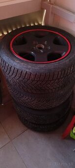 Alu disky  zimne pneumatiky 5x112 r16