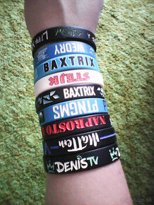 Merch náramky youtuberov