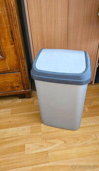 Odpadkový kôš Orion Vittario 26L, s kolísavým vekom, šedý