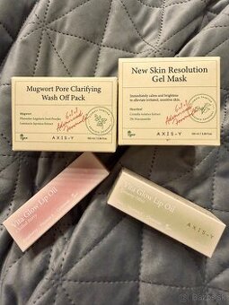 AXIS-Y Vegan Starostlivosť – Pleťové masky a oleje na pery