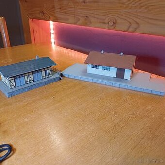 modelova zeleznica HO Sklad