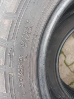 Pneumatiky celoročné - Michelin 215/65/R15C