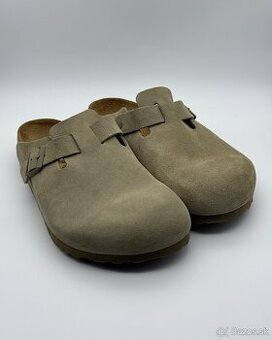 Nové Birkenstock Boston veľ. 45 / 29cm - Khaki Suede