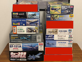 Plastikové modely lietadiel 1:48