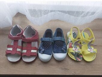 Dievčenská letná obuv 24