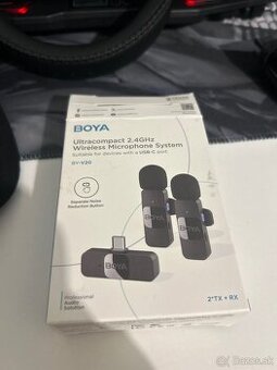 BOYA Ultracompact 2.4GHz Wireless Microphone System
