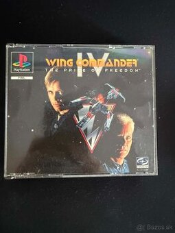 Wing Commander IV PS1 / Black Label / 4 Disky