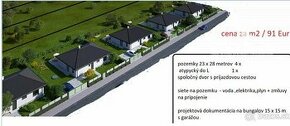 Predaj stavebného pozemku na výstavbu RD  v Nitrianskom Prav