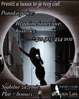 KLUB V BRATISLAVE PRIJME DIEVĆATA