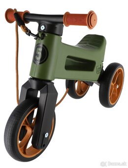 Funny Wheels Rider SuperSport khaki/hnedá