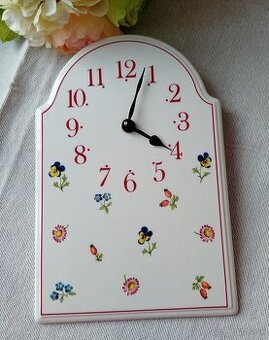 Vileroy&Boch Petite Fleur Nástenné hodiny