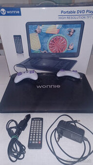 Prenosný DVD prehravac WONNIE 17,9 palcov, 15,4 display
