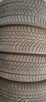 Predám 4ks pekné zimné 225/45r17-94V 2+2modely