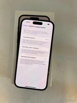 IPHONE 14 PRO SPACE BLACK 256GB ZÁRUKA - VEĽMI PEKNÝ STAV