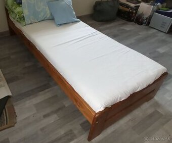 Drevená posteľ + Rosty + Matrac 200x80 - Kontakt e-mailom
