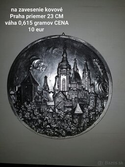 Kovový tanier