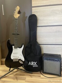 Predám – elektrickú gitaru ABX Guitars 10-Set
