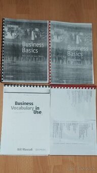 Kópie anglickej učebnice Business Basic + Business in Use l