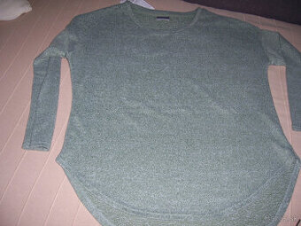Dámsky pulover L-XL,bledý,zelený,čierny