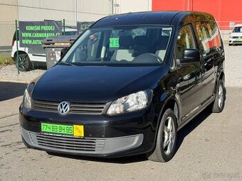 ► VW CADDY MAXI 1,6 TDI - 75 kW, 7 MÍST, PARK. SENZORY ◄