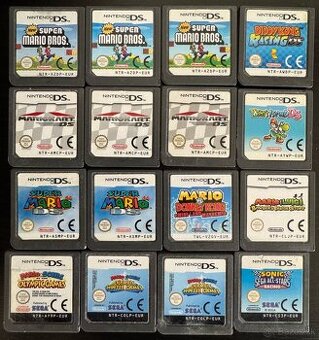 Predam hry na Nintendo DS
