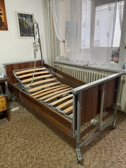 Mechanická polohovacia posteľ