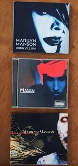 Marilyn Manson – zberateľský set: 3 originálne CD + kniha v - 1
