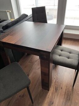 Surne Jedalensky stol + stolicky