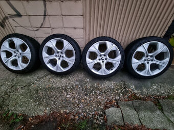 Alu disky Audi 5x100 7,5Jx18 ET39,5 + zimné pneu 215/45 r18